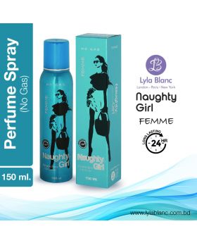 NAUGHTY GIRL FASHION PERFUME SPRAY 150 ML FOR WOMEN