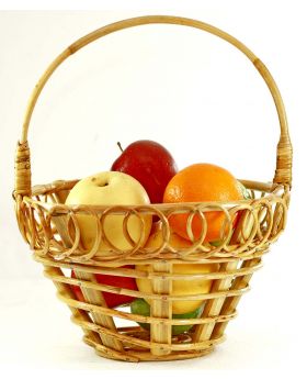 Fruit Basket (Round shaped with spiral design)