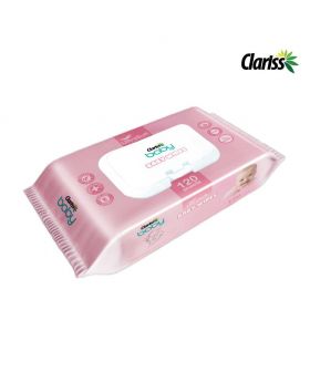 Clariss Baby Wipes (Sensitive) - 120 Wipe Sheets