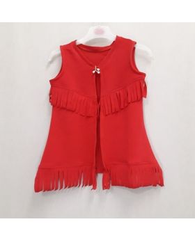 GIRLS NEW  RED  COLUR COTY