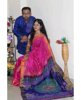 Couple Dress - Punjabi and Saree_DVT-225
