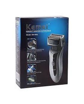 KM-9001 Electronic Rechargeable Trimmer - Black