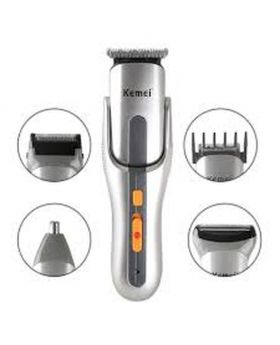 KM-680A 8 in 1 Grooming Trimmer - Silver