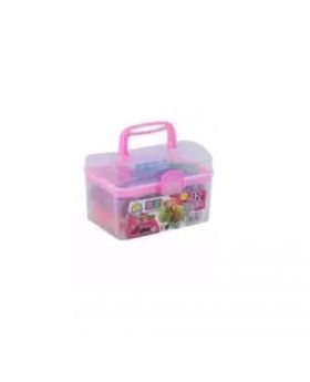 Tiffin Box with Clay Toy - Pink