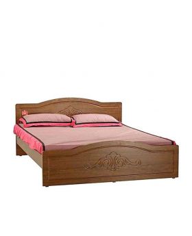 Canadian Oak Veneer  Wood color Bed - Lacquer Polish