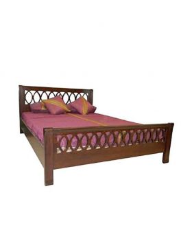  Malaysian MDF Wood Bed Lacquer Polish