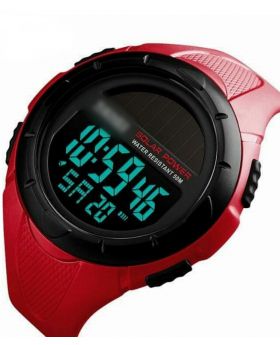  SKMEI Solar Power Outdoor Sports Watches For Men - Red (Copy)