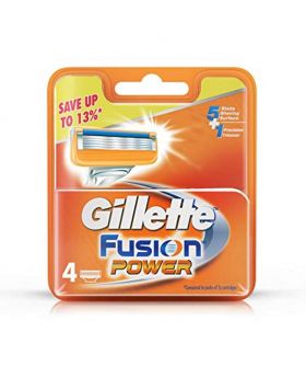 Gillette Fusion Power shaving Razor Blades - 4s Pack (Cartridge)