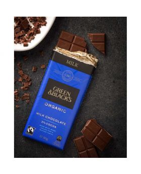 Green & Blacks Organic Dark Chocolate 90gm 70% Cocoa
