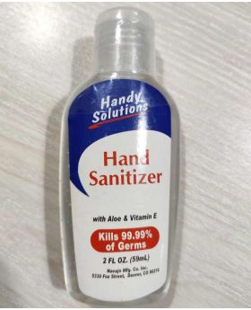Handy Solutions Instant Hand Sanitizer With Aloe And Vitamin E- 59ML