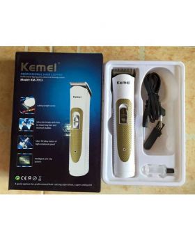 Kemei KM-PG102 LED Display Beard Trimmer Hair Clipper For Men