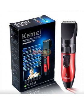 KM-605 ELECTRIC HAIR TRIMMER WASHING RAZOR CLIPPERS FOR MEN