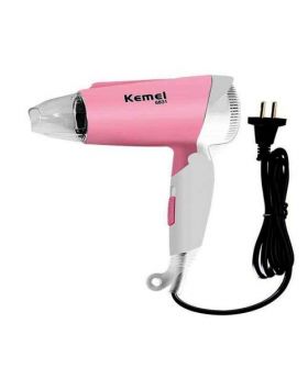 Kemei KM - 6821Professional Hair Dryer (1600W Hot and Cold)
