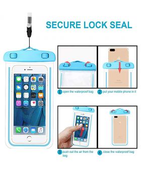 Universal Waterproof Underwater Pouch Dry Bag Case Cover Cell Phone Swimming Bag Fits Most Mobile Phones