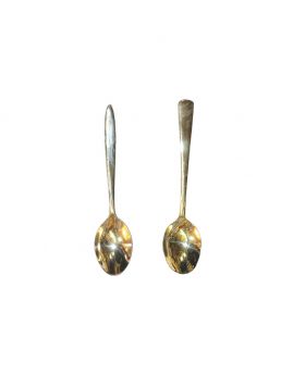 Brass Khajkata spoon 2pcs
