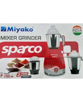 Miyako 3 in 1 Supreme Mixer Grinder & Blender 750 Watt