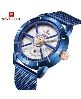 Naviforce 9150 Mens Watches Top Brand Luxury Quartz Watch Steel Men Military Waterproof Sport Wrist Watch Male-MIX CH-9150