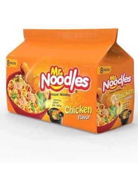 Mr. Noodles  Chicken Flavor-8pcs