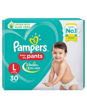 Pampers Medium Size Diapers Pants (8 Count)