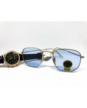 UV Protection G-15 Lens Golden Sunglass for Men