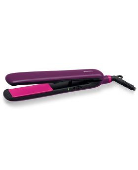 Philips HP8302/06 Kerashine Silk Pro Care Hair Straightener (Black/Pink)
