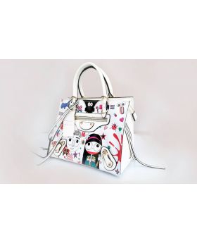 White Color Designer Hand Bag for Women