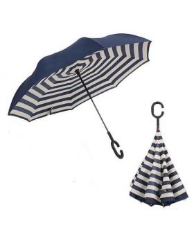 Mixed 3D Printed Inverted Double Layer C-Hook Umbrella