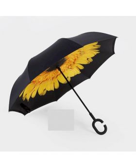 3D C-Hooked Inverted Umbrella - Mixed Color