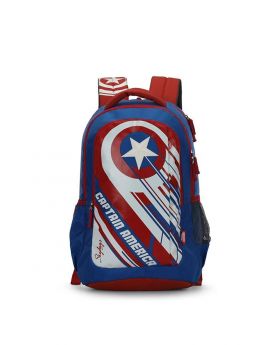 Skybags Marvel 09 32 Ltrs Blue Casual Backpack (Marvel 09)