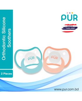 Pur Orthodontic Silicone Soother (6m+) – (14019)