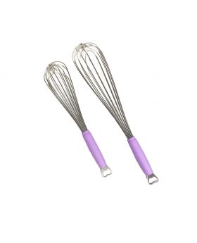 Stainless Steel Balloon Wire Whisk Manual Egg Beater-Big