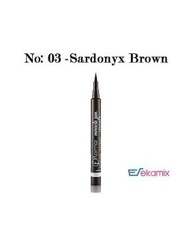 Flormar - Miracle Pen Slim Touch - 003: Sardonyx Brown