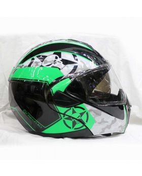 STM-012PR ABS Full Face Bike Helmet