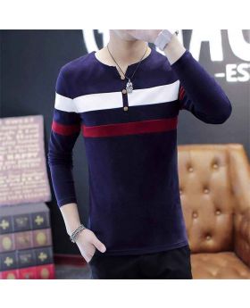 Cotton Blue color  Full Sleeve T-Shirt 
