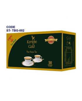 Kericho Gold Tea Bags With Tag 25 String & Tag
