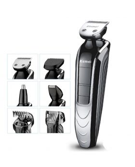 Kemei KM-1832 5 in 1 Waterproof Rechargeable Electric Shaver Cutter Nose Hair Trimmer For Men