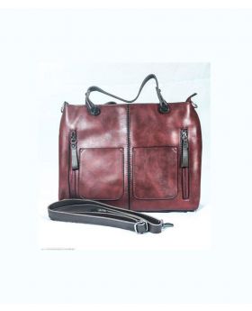 Artificial Leather Hand/Laptop Bag 