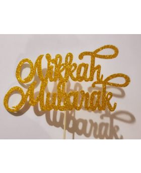Birthday Cake topper with Name