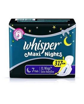 Whisper Maxi Nights XL Wings 15 Pads 