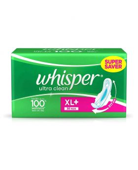 Whisper Ultra Clean XL Plus 30 Pads